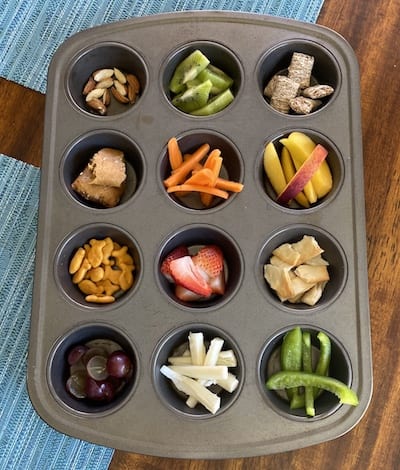 Toddler Snack Tray Ideas - 12 snack ideas