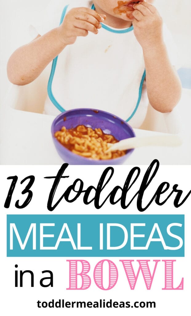 13 Toddler Meal Ideas in a Bowl