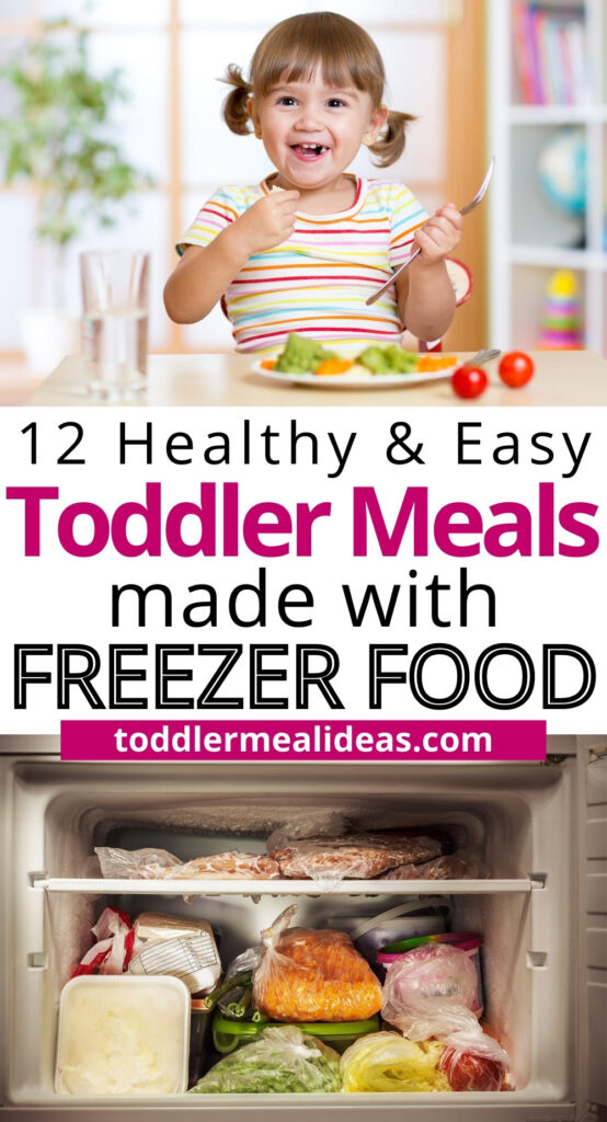 12 Healthy & Easy Toddler Meals made with Freezer Food