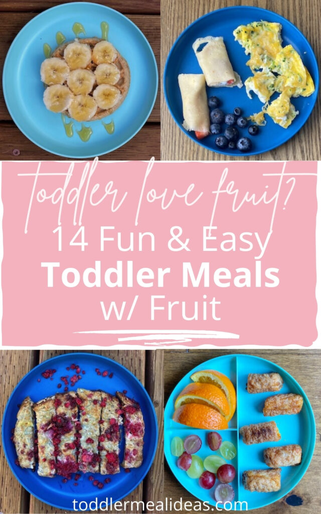 14 Easy Toddler Meal Ideas with Fruit