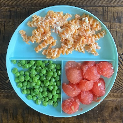 Toddler meal ideas sweet potato mac