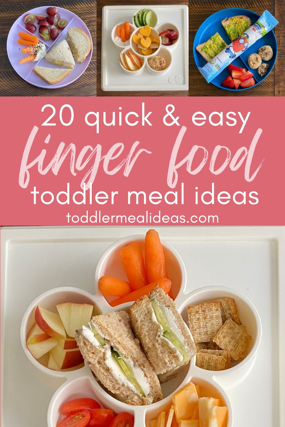 20 Easy Finger Food Toddler Lunch Ideas - Toddler Meal Ideas