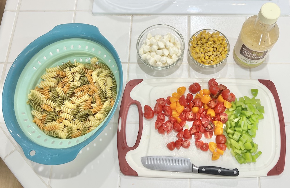 kid-friendly pasta salad ingredients