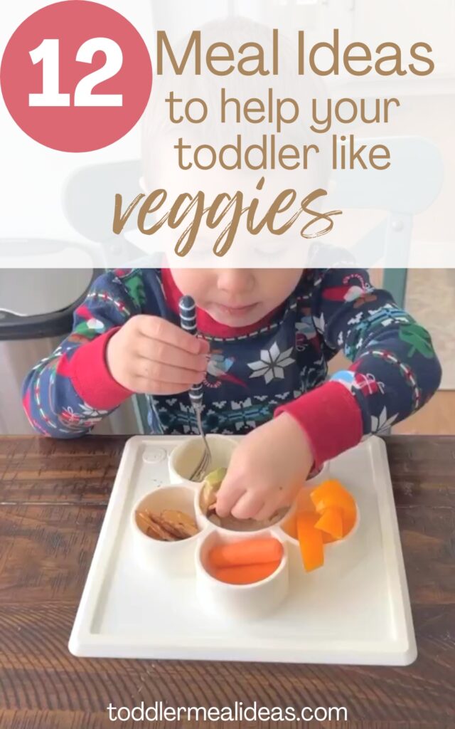 12 Meal Ideas to help your toddler like veggies