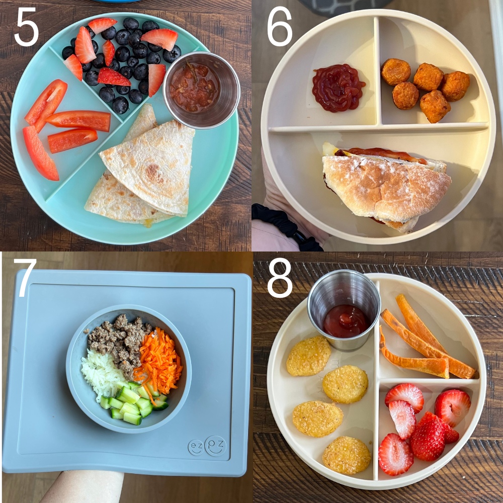 Easy toddler dinners (4 ideas)