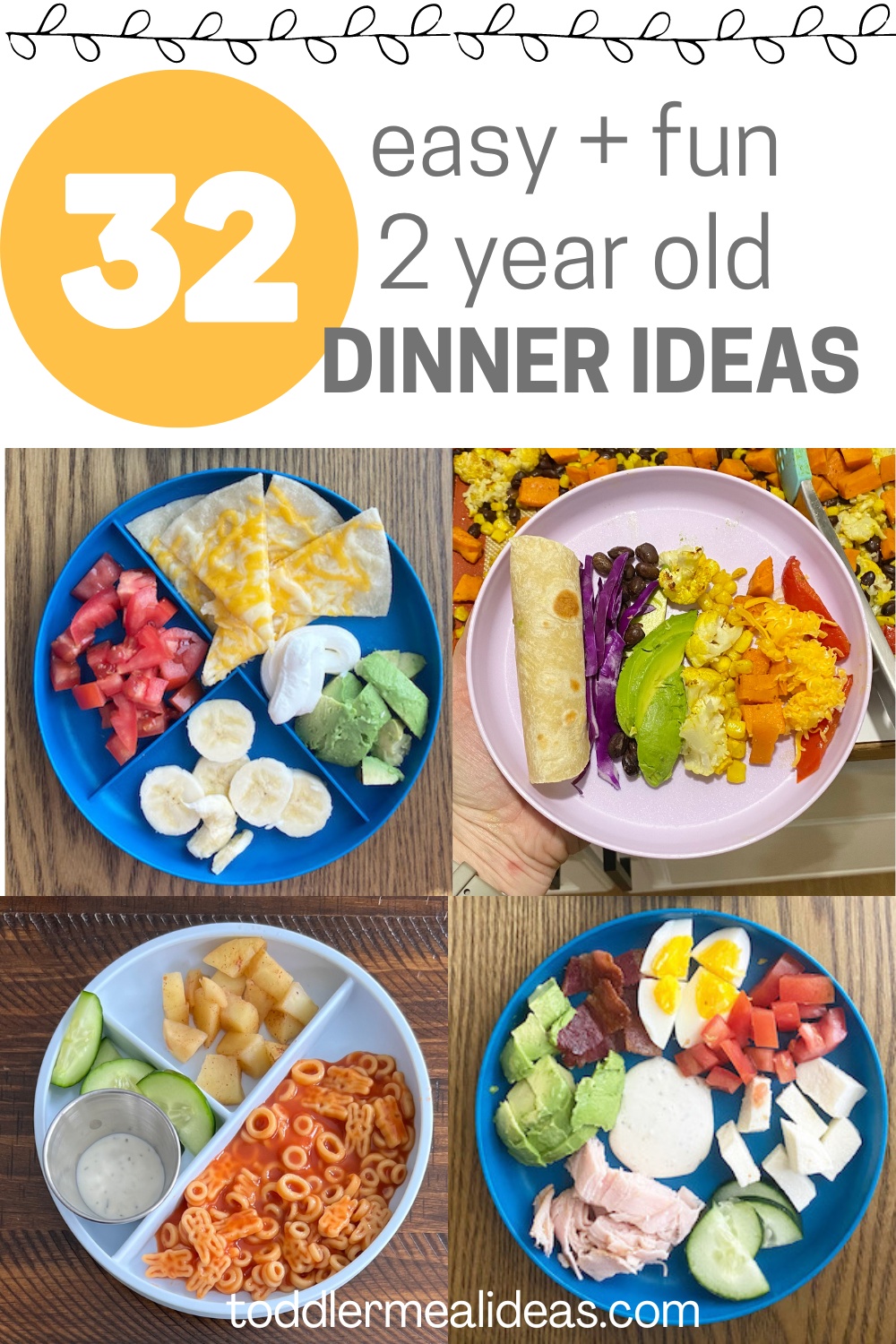 32 Dinner Ideas for 2 Year Olds - Toddler Meal Ideas