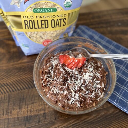 KidFriendly Chocolate Strawberry Oatmeal Toddler Meal Ideas