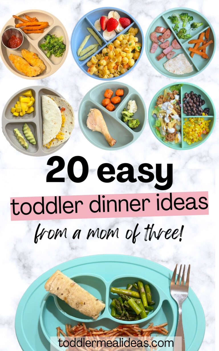 Toddler Dinner Ideas for 3 Year Olds - Toddler Meal Ideas