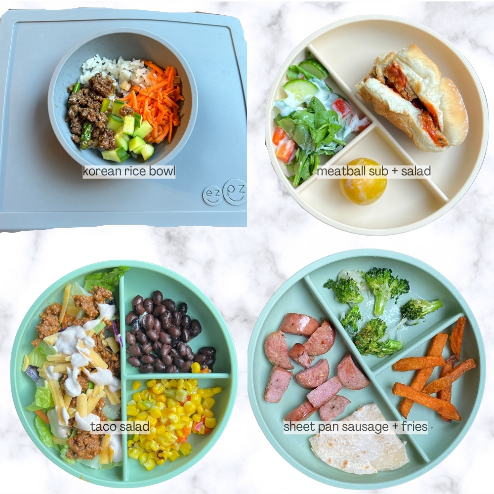 3 year old dinner ideas featuring 4 meals