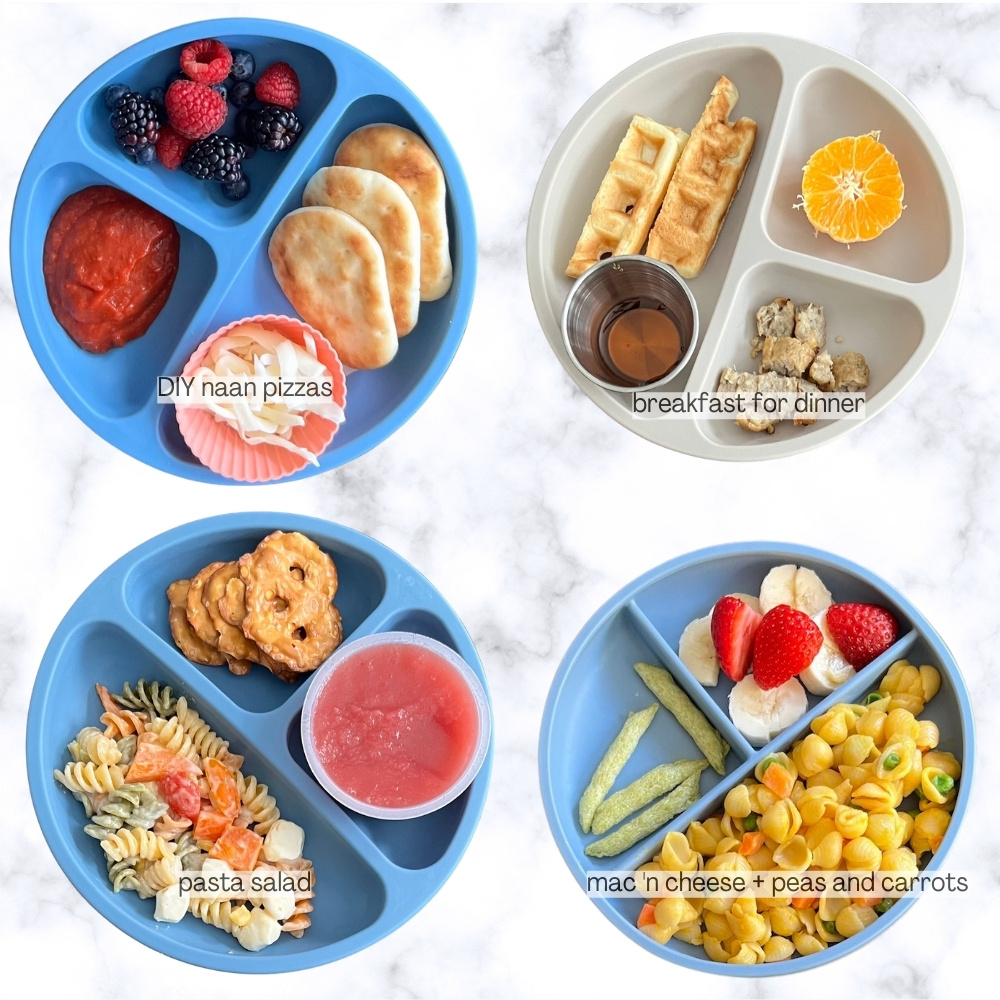 4 easy toddler dinner photos