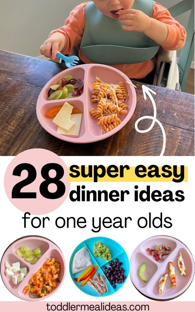 28 super easy dinner ideas for 12-18months
